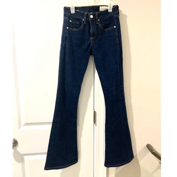 Rag & Bone Beckett 10 inch Bell Bottom Jeans - Picture 3 of 11